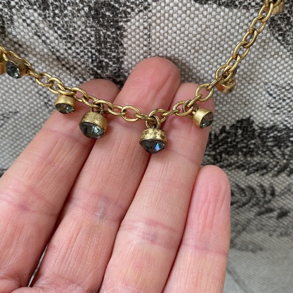 J.Crew Statement Necklace in Smokey Crystal - Picture 4 of 4